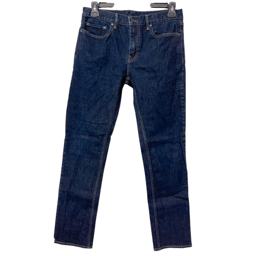 Banana Republic Slim Straight Dark Wash 33 x 34L